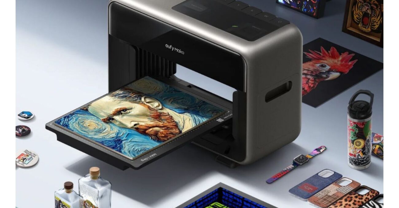 Kickstarter’da En Çok Fonlanan Proje: 3B Dokulu UV Yazıcı eufyMake E1