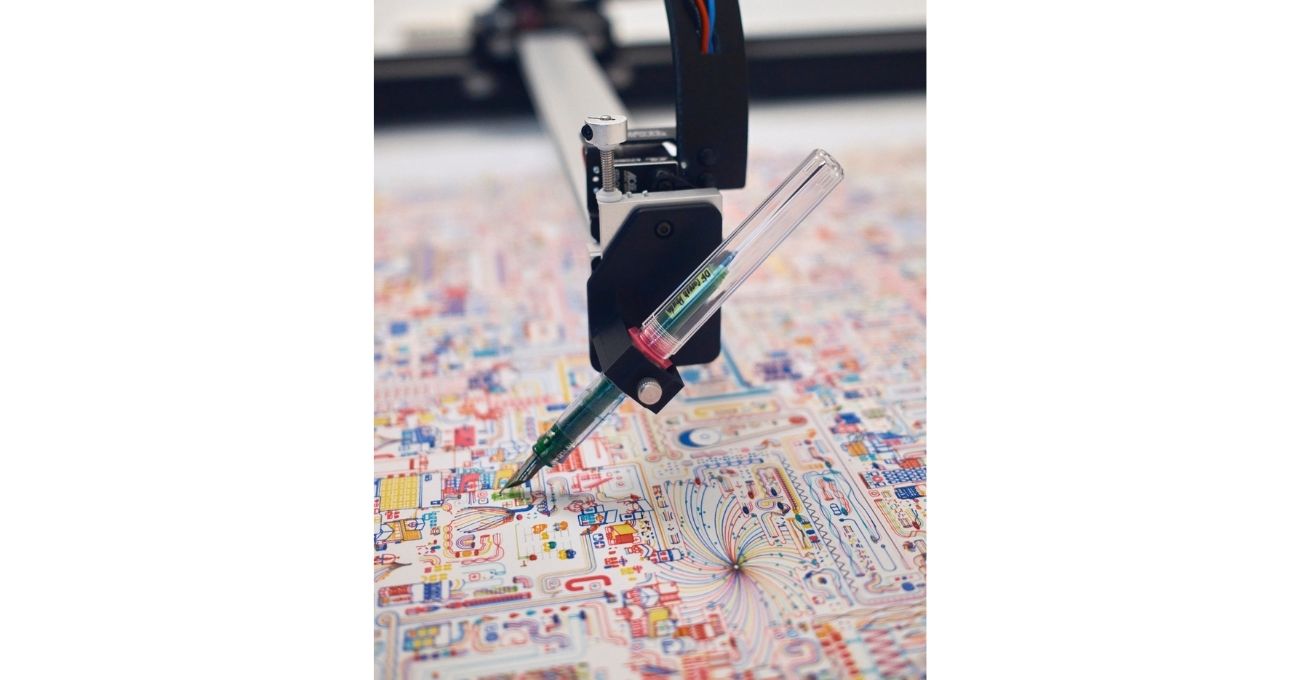 Kodun Geometrisi Çiziciyle Sanata Dönüşüyor