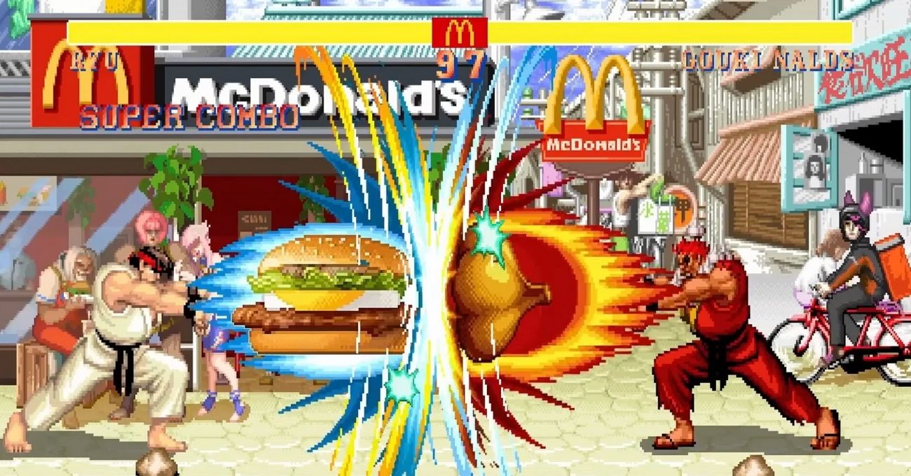 McDonald’s ve Street Fighter İş Birliğiyle “Street Burgers”
