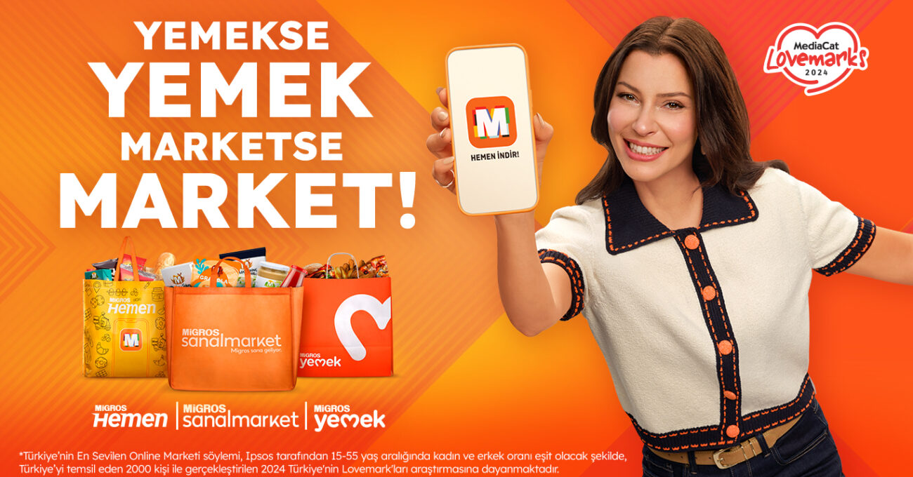 Tüm Alışveriş Tek Uygulamada: “Migros’la Yaşayacağım”