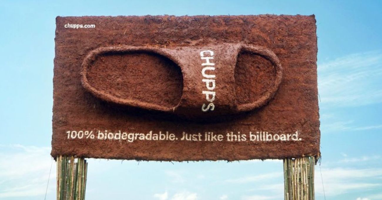 Yağmurla Birlikte Yok Olan Reklam