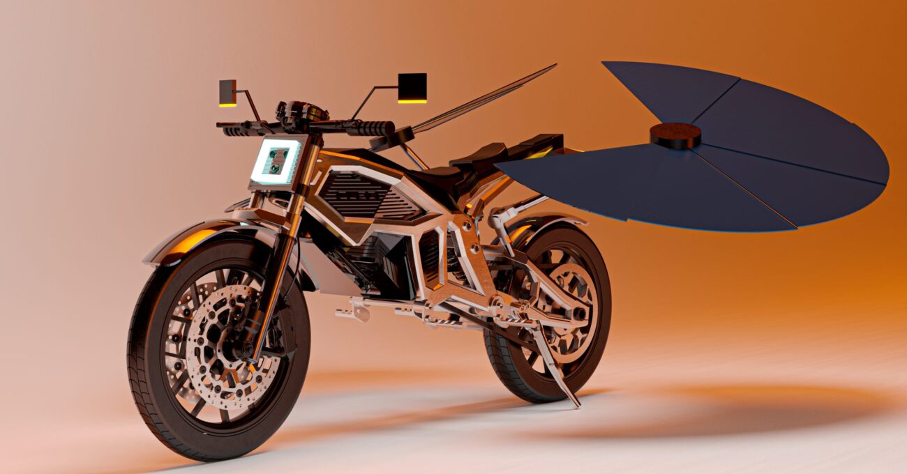 Kanatlarıyla Şarj olan Özgür Motosiklet