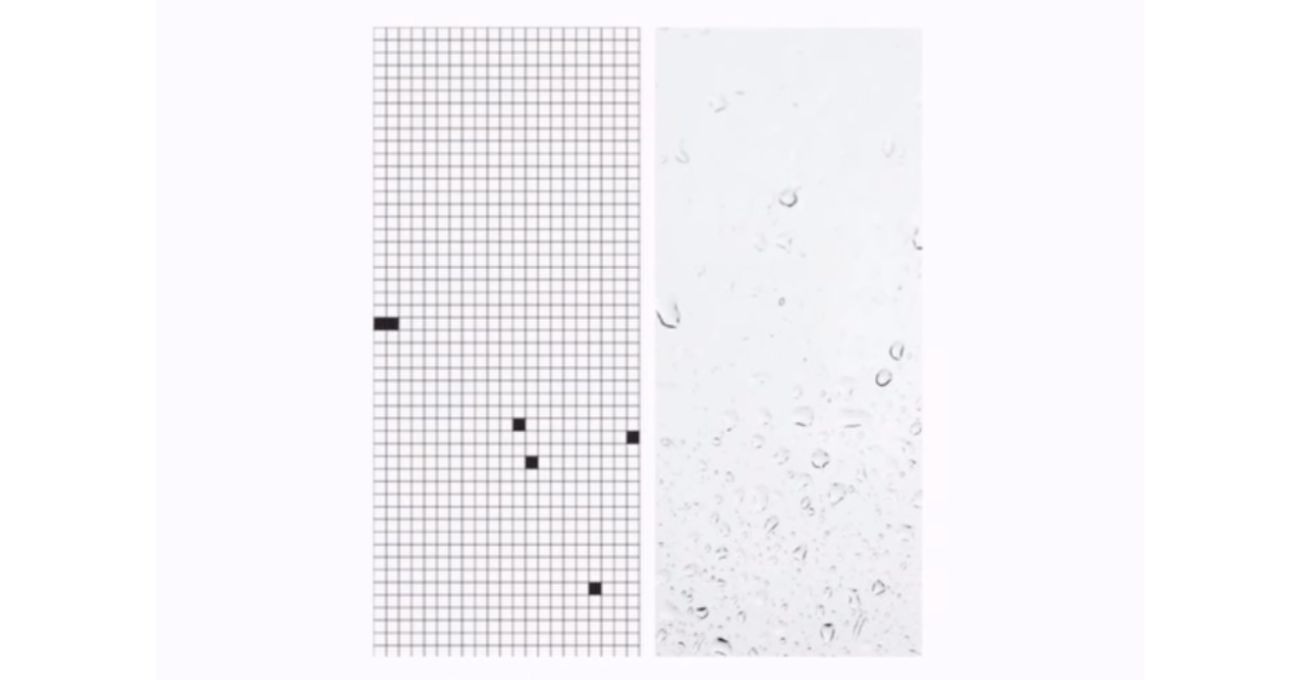 Yağmur Damlaları Elektronik Müziğe Dönüşürse