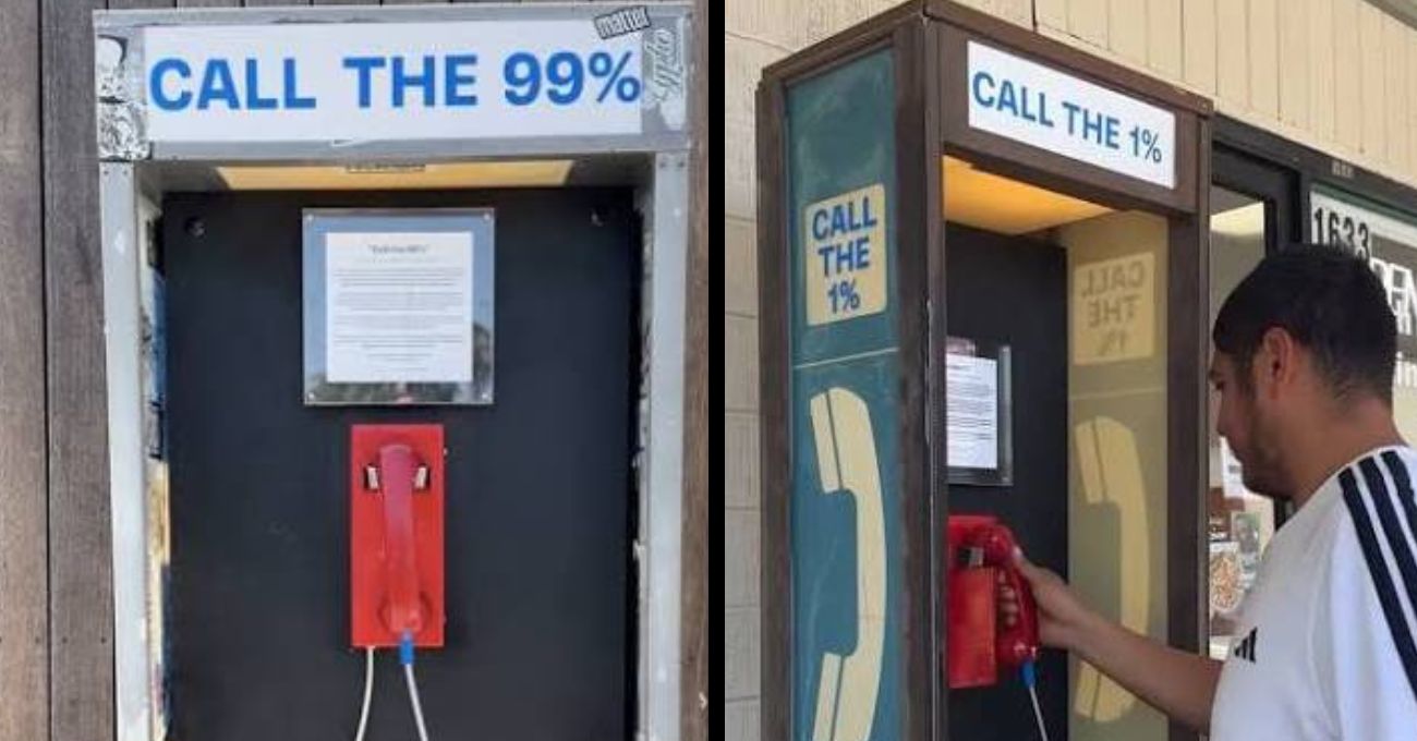 En Yoksul ve En Zengin Semti Birbirine Bağlayan Ankesörlü Telefon