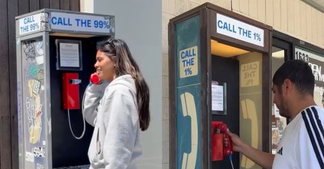 En Yoksul ve En Zengin Semti Birbirine Bağlayan Ankesörlü Telefonlar