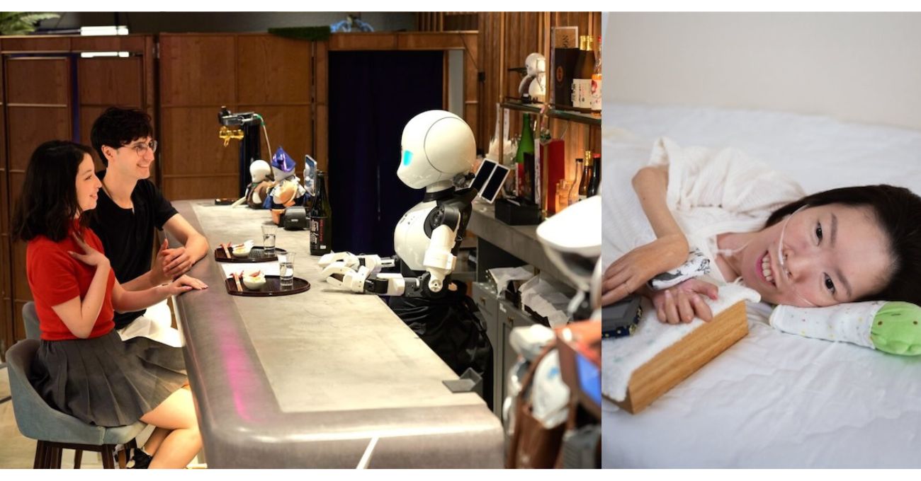 Japonya’da Engelli Bireyler, Robot Garsonları Yöneterek Çalışıyor ve Sosyalleşiyor